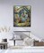 Flower Paint by Numbers Kit for Adults On Canvas,DIY Easy Adult Paint by Number Kits Garden House,Paint by Color Acrylic Paint Painting Butterfly Home Wall Decor 16x20inch (Without Frame)